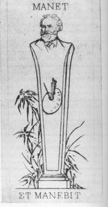 Manet og Manebit, NB af Felix Bracquemond